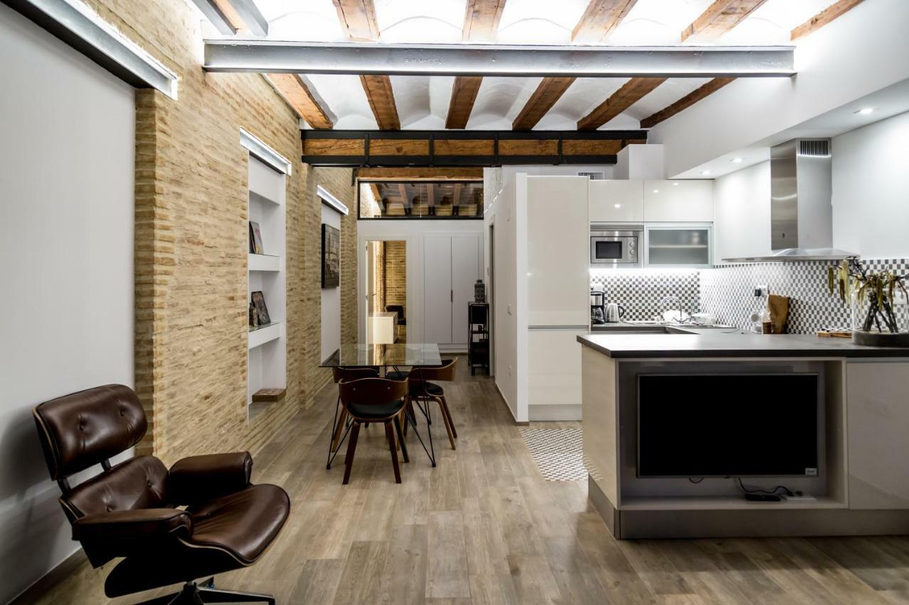 Апартаменты Florit Flats - Center Luxurious 1Br 1Ba Terrace Wi-Fi Ac Валенсия Экстерьер фото