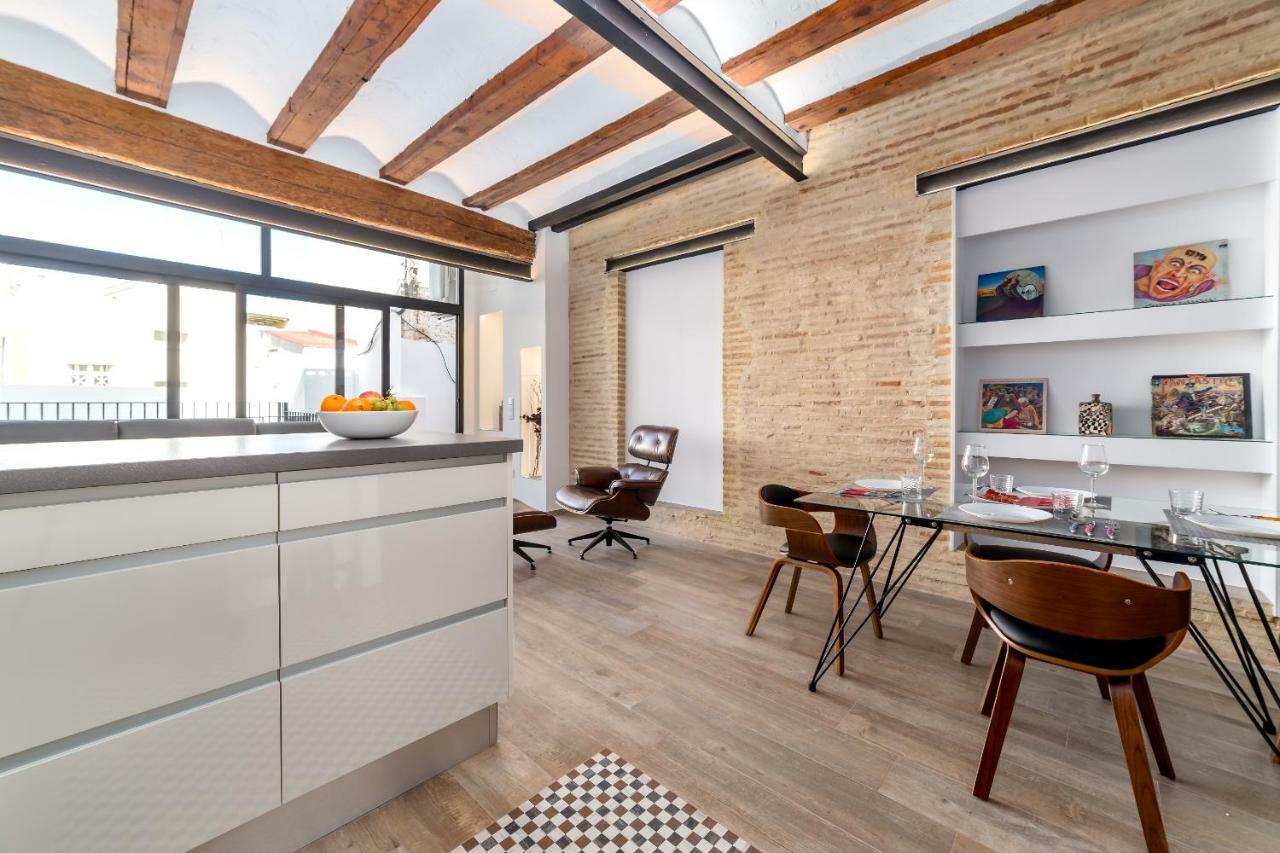 Апартаменты Florit Flats - Center Luxurious 1Br 1Ba Terrace Wi-Fi Ac Валенсия Экстерьер фото