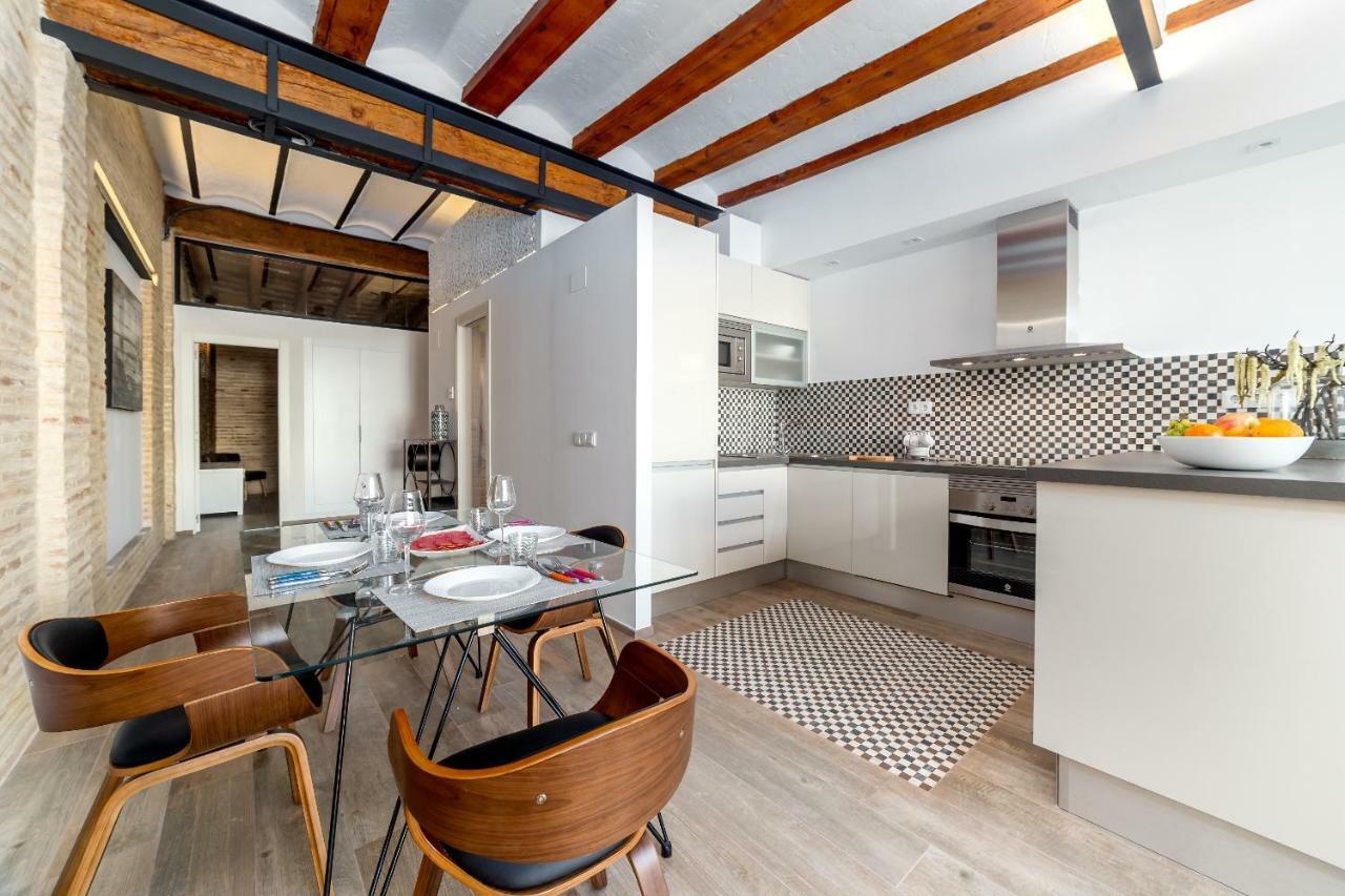 Апартаменты Florit Flats - Center Luxurious 1Br 1Ba Terrace Wi-Fi Ac Валенсия Экстерьер фото